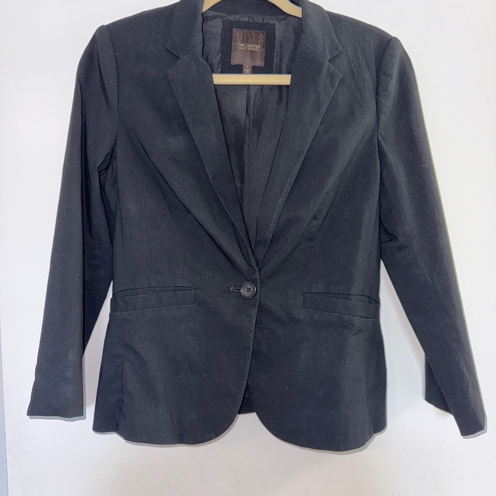 The Limited Classic Black Blazer